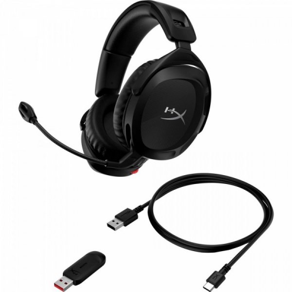 HyperX Zestaw słuchawkowy Cloud Stinger 2 Bezprzewodowy Gaming Czarny - 676A2AA