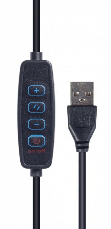 Gembird Lampa LED z uchwytem na telefon do selfie