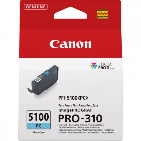 Canon Tusz PFI-5100 EUR 6956C001 photo cyan