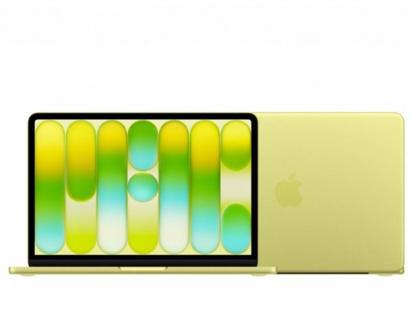 Apple MacBook Neo 13 cali: A18 Pro 6/5, 8GB, 512GB SSD, bez zasilacza, Touch ID - Cytrusowożółty
