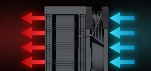 MODECOM Chłodzenie powietrzne Volcano 0C T700 120 czarne