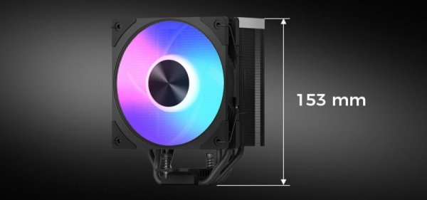 MODECOM Chłodzenie powietrzne Volcano 0C T701 ARGB 120 czarne