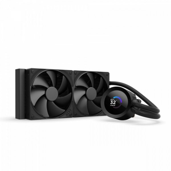 NZXT Chłodzenie wodne KRAKEN PLUS 240 LCD czarne