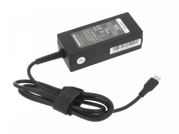 Mitsu Zasilacz ładowarka do laptopa 45W USB-C 5V-9V-12V-15V/3A, 20V/2.25A PD