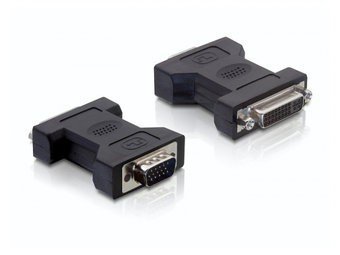 Delock Adapter DVI-I(F)(24+5)-&gt; VGA(M)