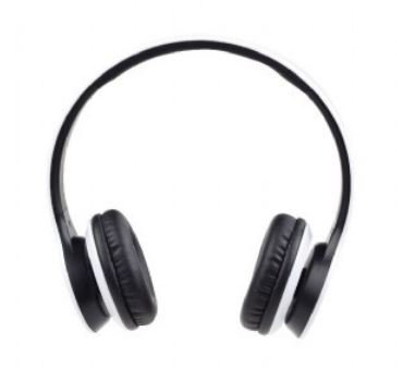 Gembird Słuchawki z mikrofonem bezprzewodowe BHP-BER-BK (Bluetooth) białe