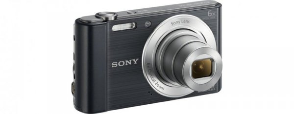 Sony DSC-W810 black 20,1M,6xOZ,720p