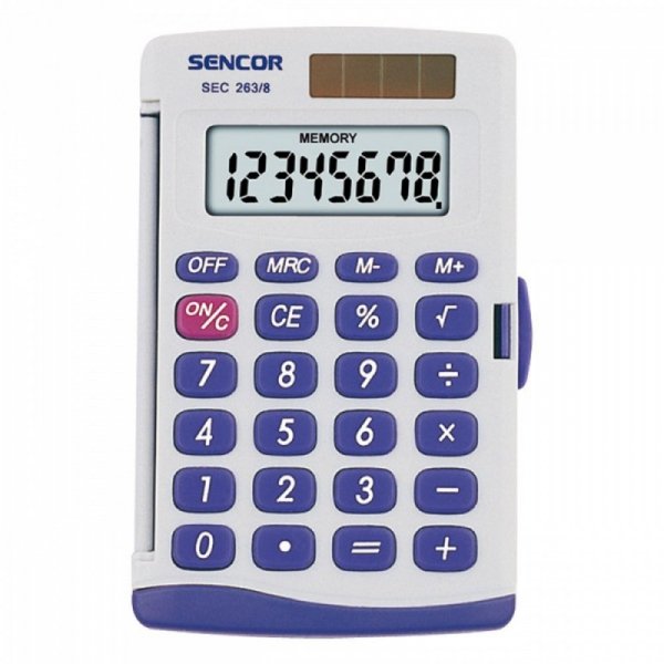 Sencor Kalkulator kieszonkowy SEC 263/8