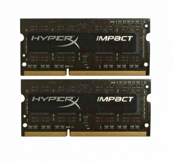 HyperX DDR3 SODIMM HyperX IMPACT BLACK 8GB/1866 (2*4GB) CL11 Low Voltage