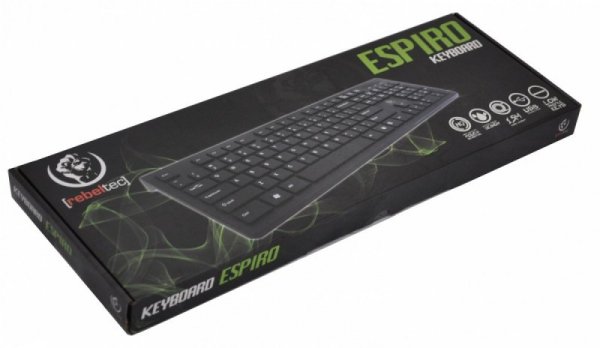Rebeltec Klawiatura USB ESPIRO