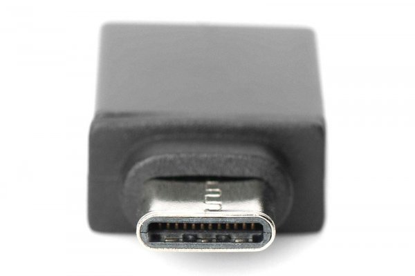 Digitus Adapter USB USB 3.1 Gen.1 SuperSpeed 5Gbps Typ USB C/USB A M/Ż czarny