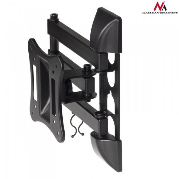 Maclean Uchwyt do telewizora  lub  monitora 13-27&quot; 15 kg uniwersalny MC-719 czarny max vesa 100x100