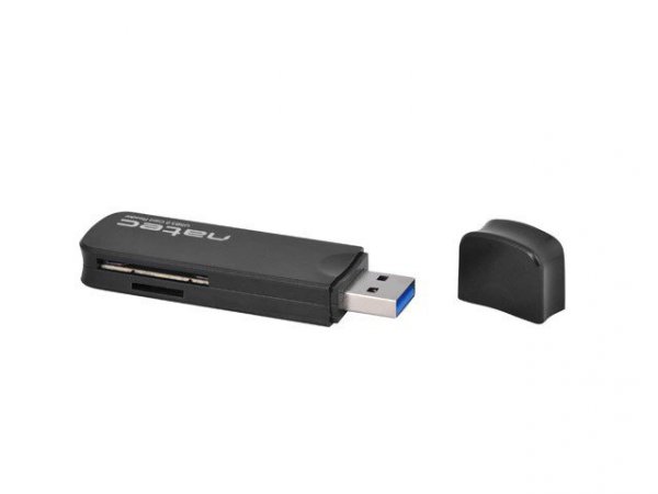 Natec Czytnik kart pamięci Natec SCARAB SD/Micro SD USB 3.0 czarny