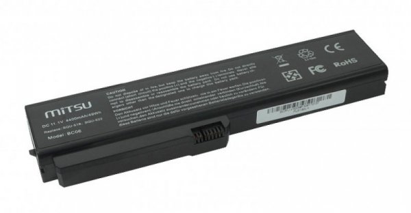 Mitsu Bateria do Fujitsu Si1520, V3205 4400 mAh (48 Wh) 10.8 - 11.1 Volt