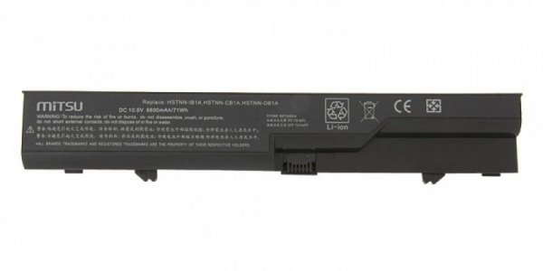 Mitsu Bateria do HP ProBook 4320s, 4520s 6600 mAh (71 Wh) 10.8 - 11.1 Volt