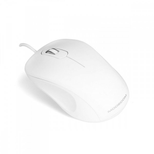 MODECOM M10 BIAŁA PRZEWODOWA MYSZ OPTYCZNA