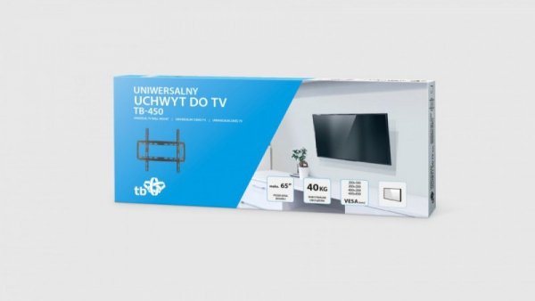 TB Uchwyt TV TB-450 do telewizora do 65&quot; 40kg max VESA 400x400