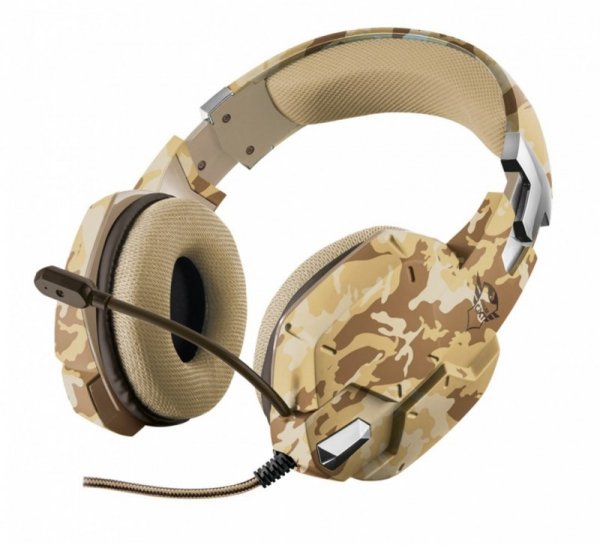 Trust Słuchawki GXT 322D CARUS DESERT CAMO