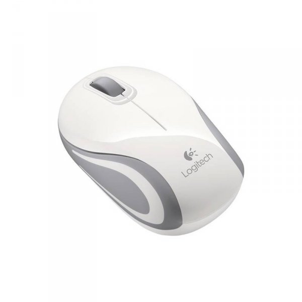 Logitech M187 Myszka bezprzewodowa biała   910-002735
