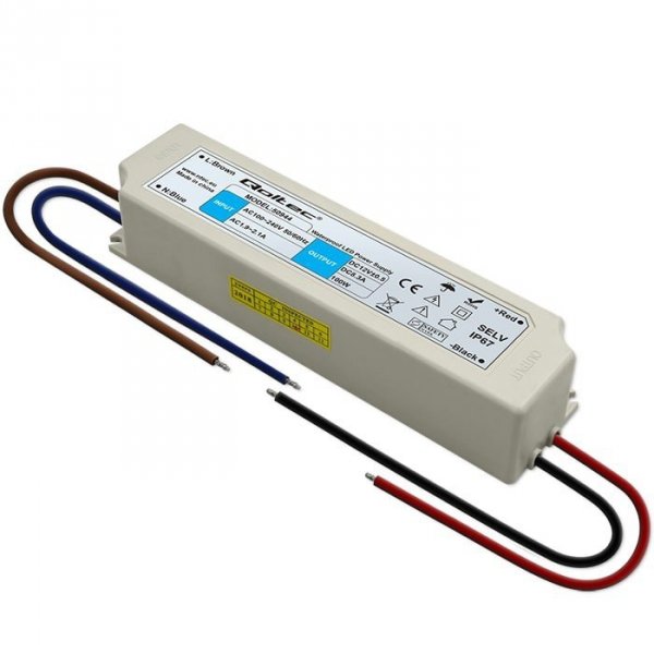 Qoltec Zasilacz LED Driver | 100-240V | IP67 | 100W | 12V | 8.3A