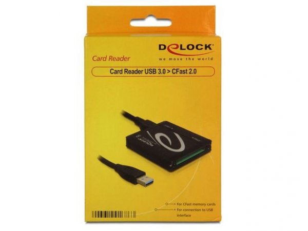 Delock Czytnik USB 3.0 CFAST