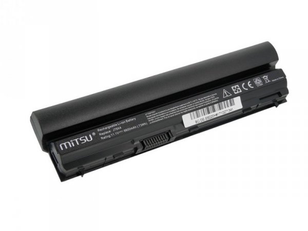 Mitsu Bateria do Dell Latitude E6220, E6320 6600 mAh (73 Wh) 10.8 - 11.1 Volt