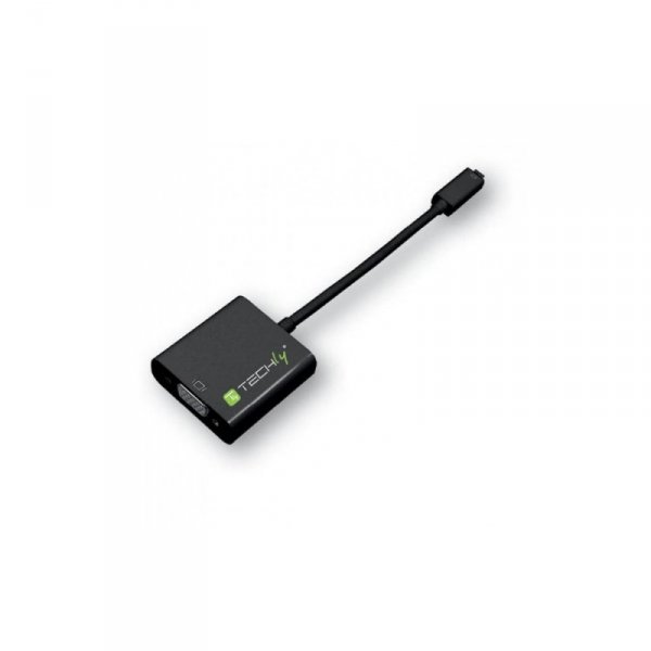 Techly Konwerter micro HDMI (D) męski na VGA żeński