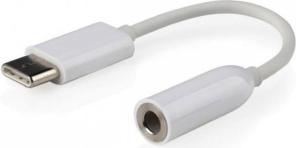 Gembird Kabel audio mini Jack żeński/3.5mm/USB/CM/biały