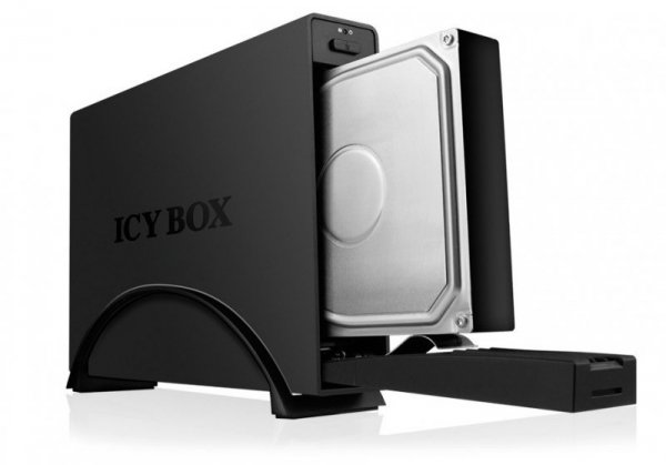 IcyBox Obudowa IB-366StU3+B  HDD 3,5&#039;&#039;