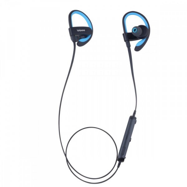 ipipoo iL98BL Niebieskie by AWEI douszne sportowe słuchawki bezprzewodowe Bluetooth 4.2