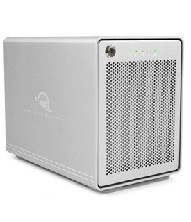 OWC Mercury Elite Pro Quad (4xHDD 2,5/3,5&quot;, USB Type-C, aluminium) RAID 5