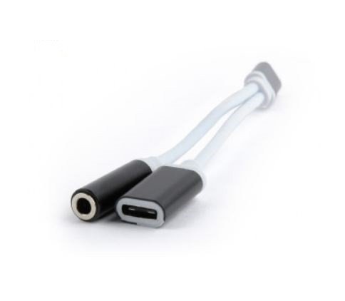 Gembird Kabel audio mini Jack żeński/3.5mm/USB/CM/biały