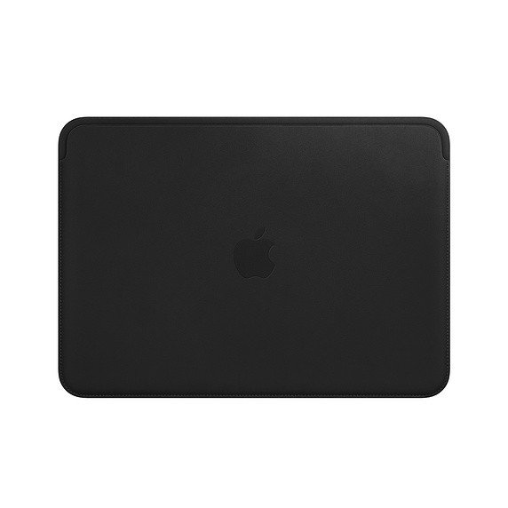 Apple Futerał Leather Sleeve for 12-inch MacBook - Black