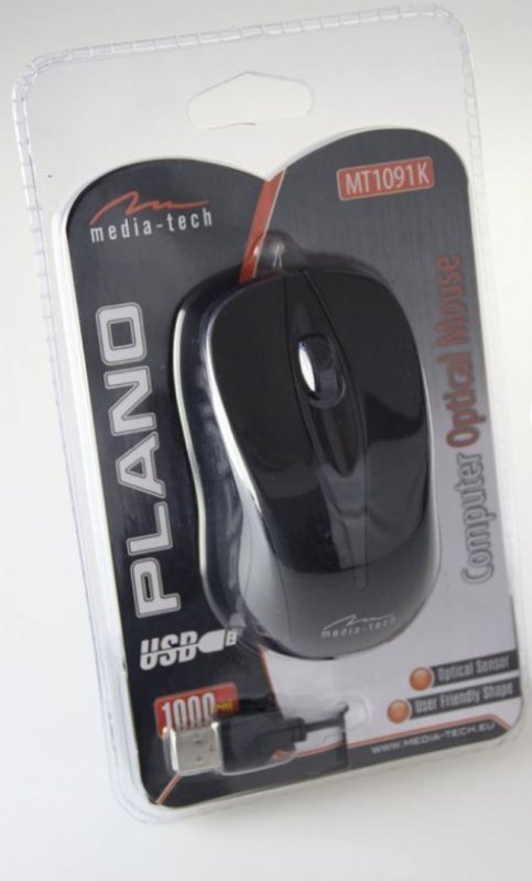 Media-Tech Mysz optyczna PLANO MT1091K