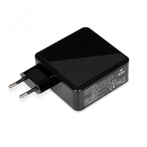 iBOX Zasilacz do laptopa uniwersalny IUZ60TC USB C Power Delivery