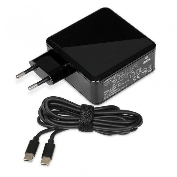 iBOX Zasilacz do laptopa uniwersalny IUZ60TC USB C Power Delivery