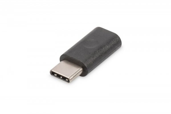 EDNET Adapter USB 2.0 HighSpeed Typ USB C/microUSB B M/Ż Czarny