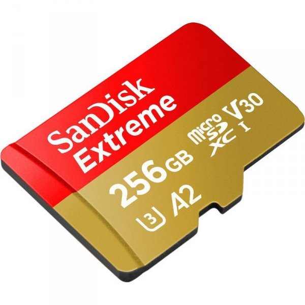 SanDisk Karta pamięci Extreme microSDXC 256GB 160/90 MB/s A2 V30 U3