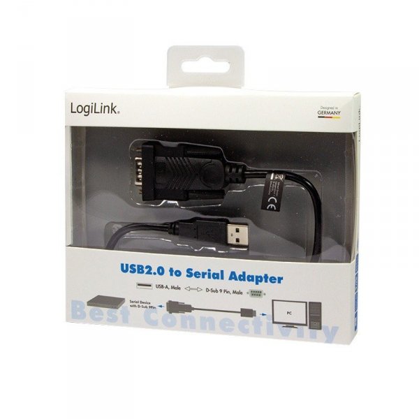 LogiLink Adapter USB 2.0 do portu szeregowego RS-232