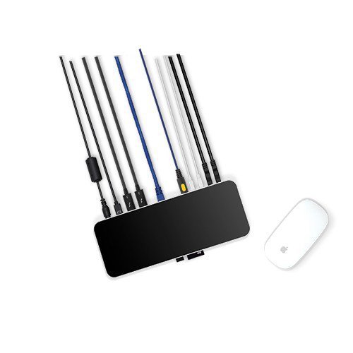 OWC Stacja dokująca Thunderbolt 3 Dock (14 portów, kabel, Mac+Windows) Srebrna