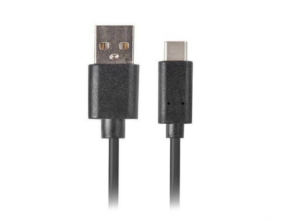 Lanberg Kabel USB CM - AM 3.1 1m czarny, pełna miedź