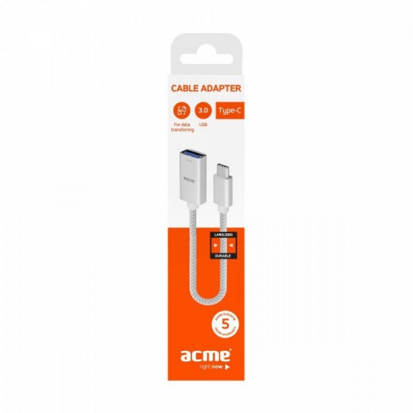 ACME Europe Kabel AD01 USB-C (male)- USB typ A (female) OTG