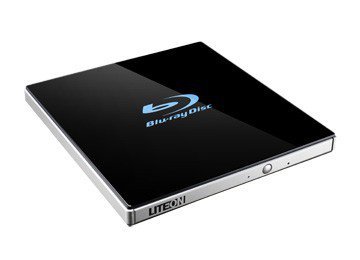 LiteOn Nagrywarka zewnętrzna EB1 Ultra-slim 4K BLU-RAY/DVD USB czarna