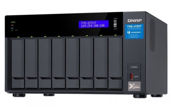 QNAP Serwer NAS TVS-872XT-i5-16G 8x0HDD 16GB 6x1,7GHz 2xTB3