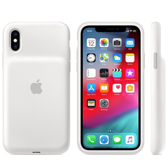 Apple Etui Smart Battery Case do iPhonea XS - białe