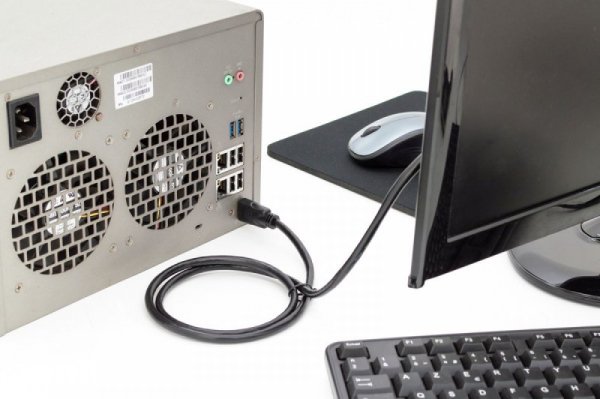 Digitus Kabel połączeniowy HDMI HighSpeed z Ethernetem 4K 60Hz UHD Typ HDMI A/HDMI A M/M 2m Czarny
