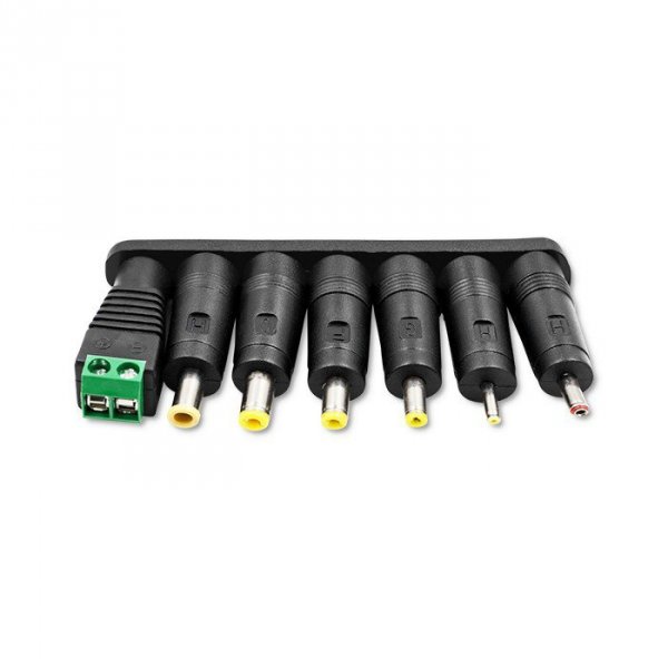 Qoltec Zasilacz uniwersalny sieciowy 30W / 7 wtyczek