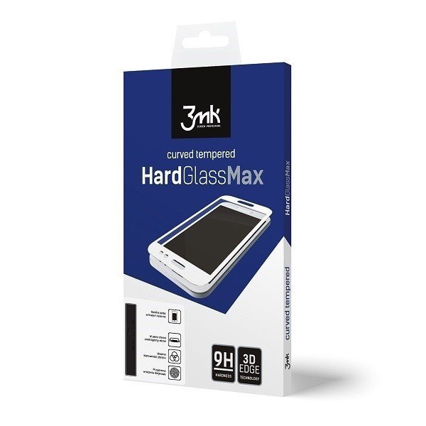 3MK Szkło hartowane HardGlass Max Huawei P20 Lite czarny 9H