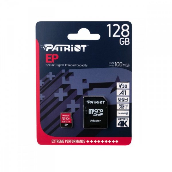Patriot Karta microSDXC 128GB V30