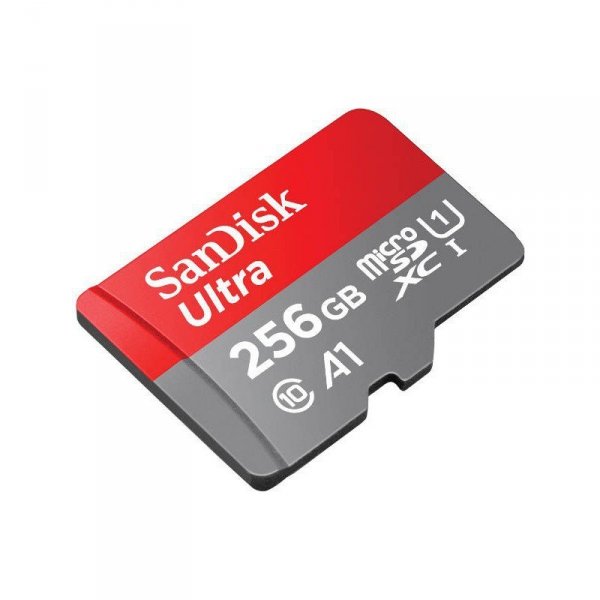 SanDisk Karta Ultra microSDXC 256GB 100MB/s A1 + adapter SD